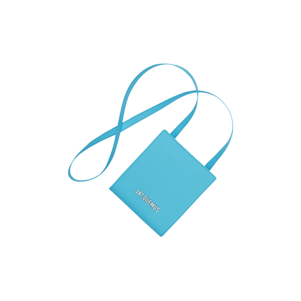Jacquemus Le Gadjo Strapped Square Wallet Blue