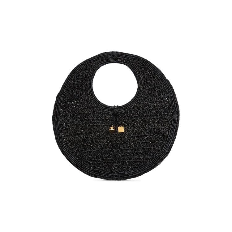 Jacquemus Spiaggia Round Bag Black