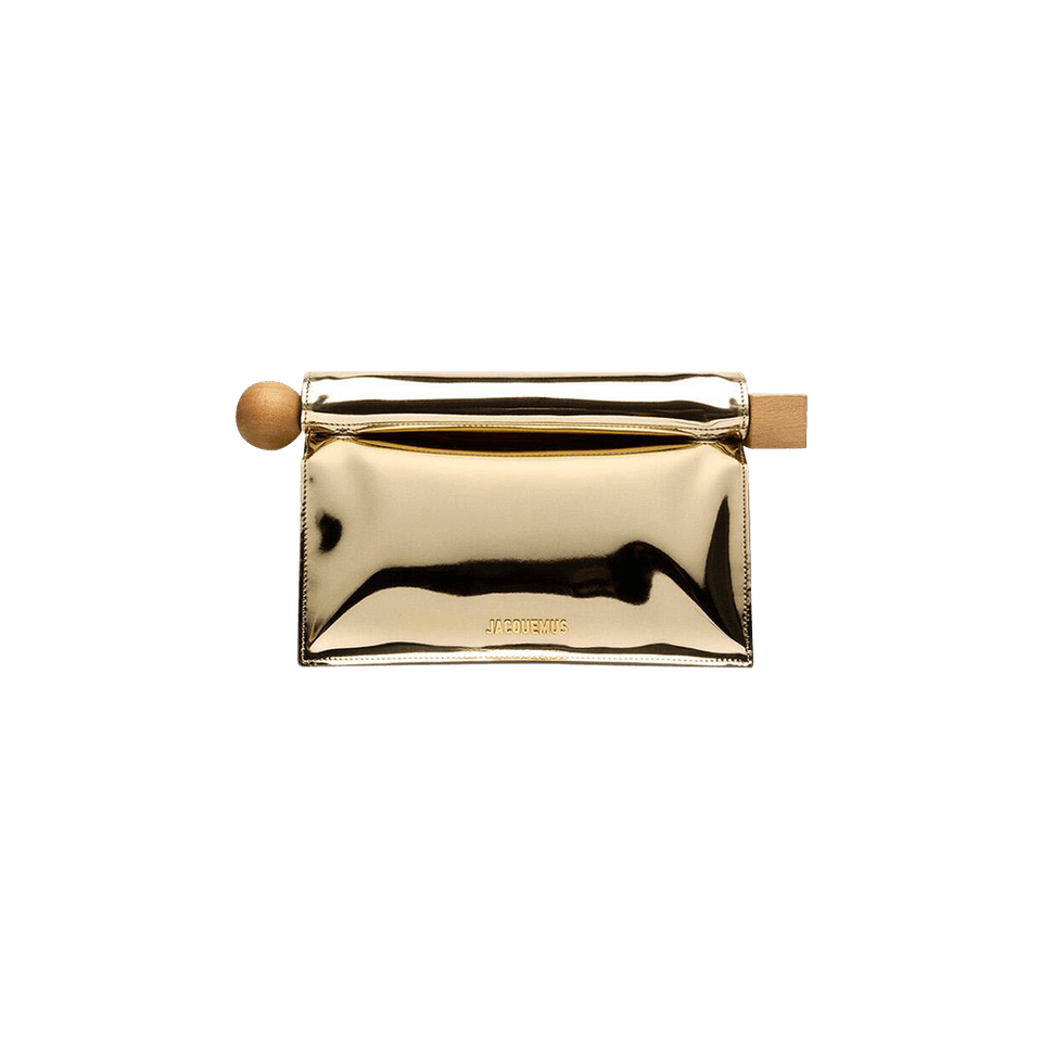 Jacquemus La Pochette Rond Carre Gold