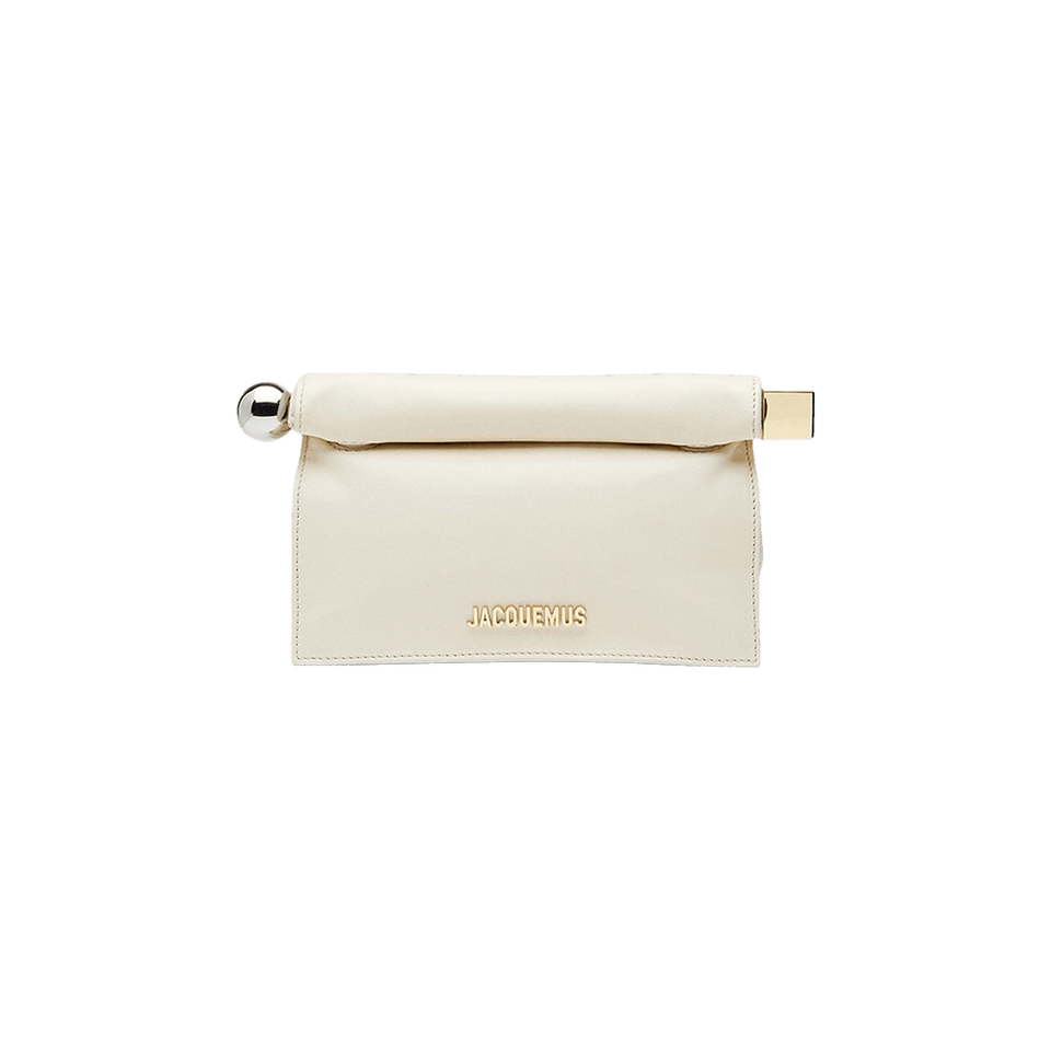 Jacquemus La Petite Pochette Rond C Light Ivory