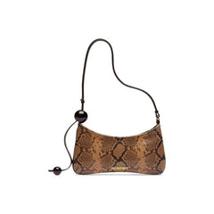 Jacquemus Le Bisou Perle Shoulder Bag Light Brown