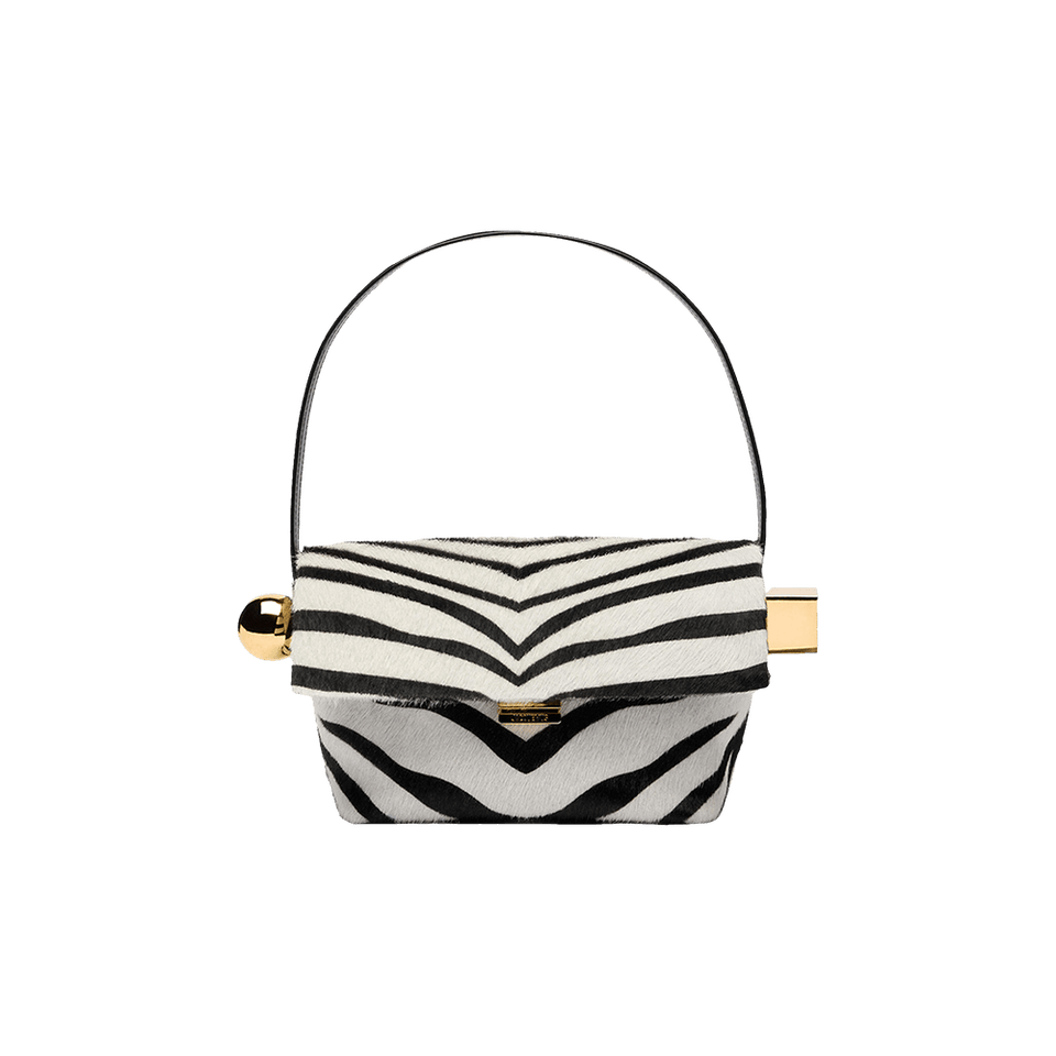 Jacquemus Le Rond Carre Black/White Zebra