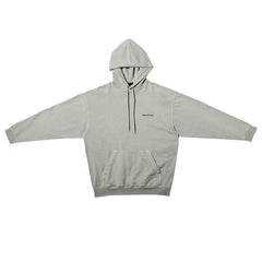Balenciaga Medium Fit Hoodie Bb Corp Grey