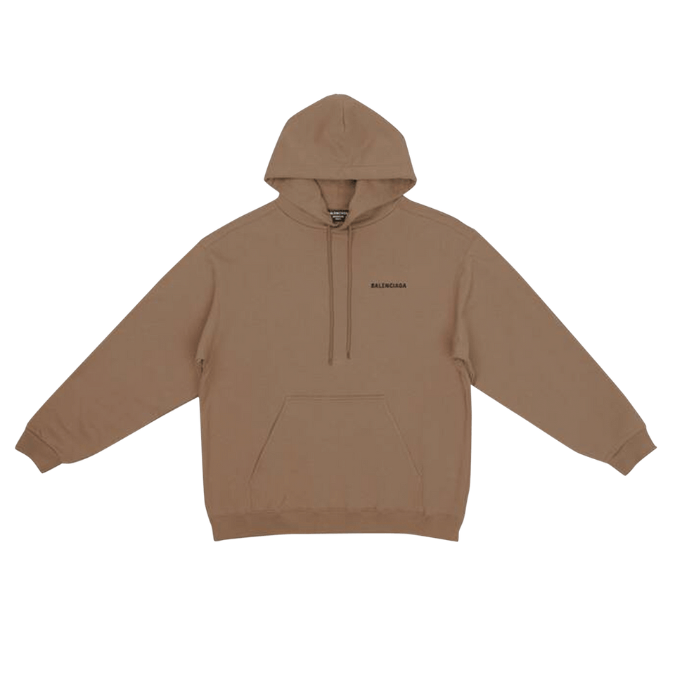 Balenciaga Hoodie Taupe/Black