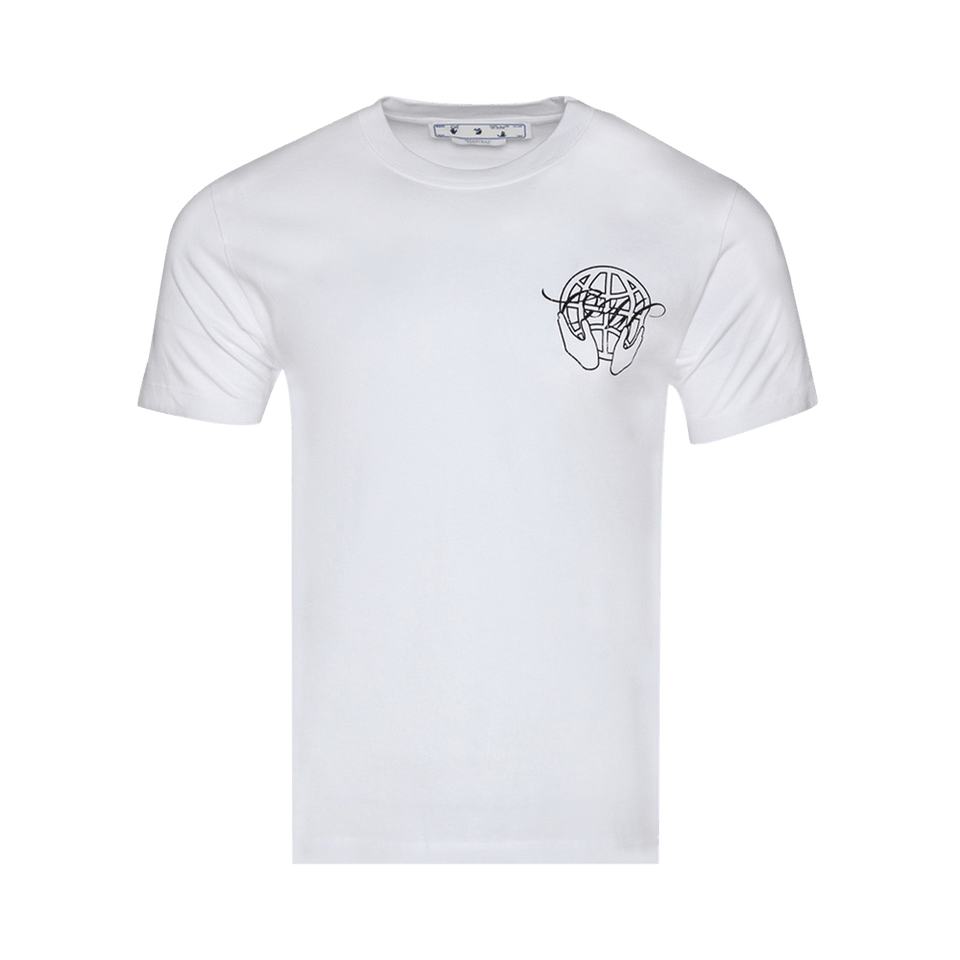 Off-White Hand Arrow Slim T-Shirt White/Black