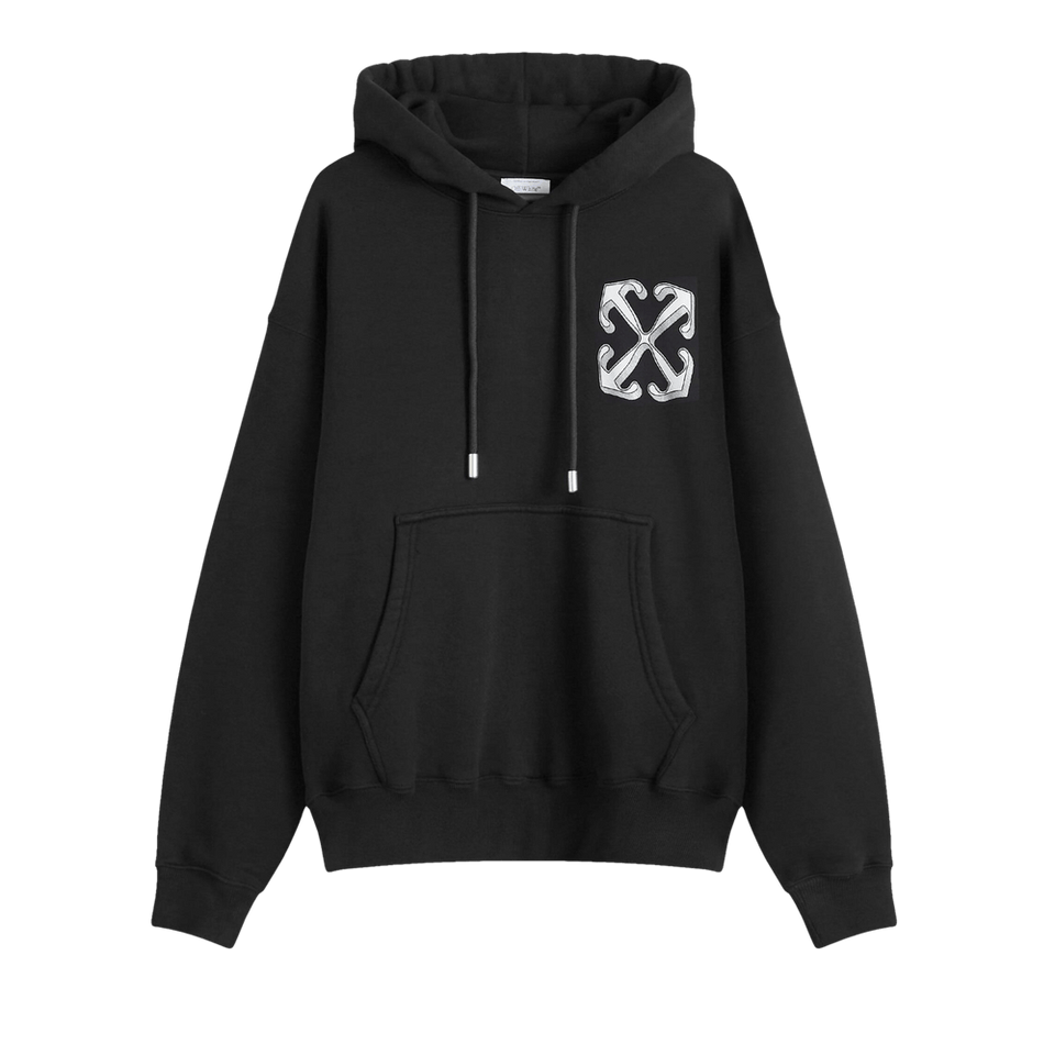 Off-White Dragon Skate Hoodie Black/Multicolor