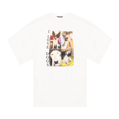 Balenciaga I Love Dogs T-Shirt White
