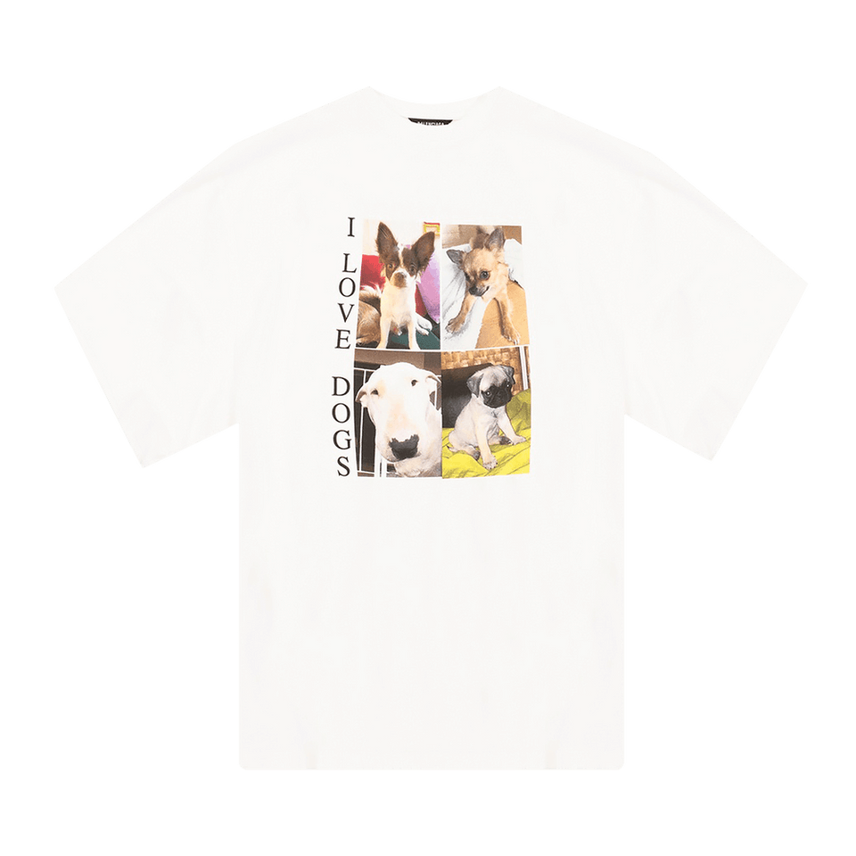Balenciaga I Love Dogs T-Shirt White