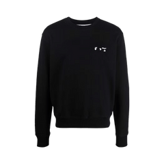 Off-White Logo Slim Crewneck Black/White