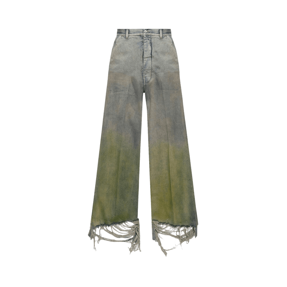 Rick Owens Tailored Belas Jeans Pearl/Acid Degrade