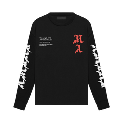 Amiri x Wes Lang Solar Kings Long-Sleeve T-Shirt Black