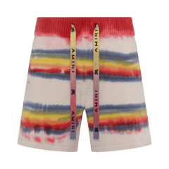 Amiri Rainbow Tie Dye Shorts Multicolor