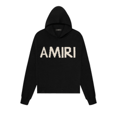 Amiri Eyelash Logo Hoodie Black