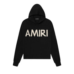 Amiri Eyelash Logo Hoodie Black