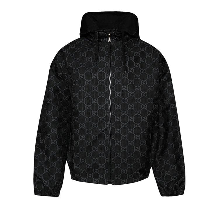 Gucci Reversible Ripstop Nylon Jacket Black/Mix
