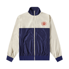 Gucci GG Logo Track Jacket Navy