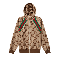 Gucci Light Neoprene Windbreaker Beige/Ebony