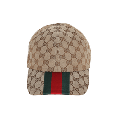 Gucci Baseball Hat Beige/Ebony