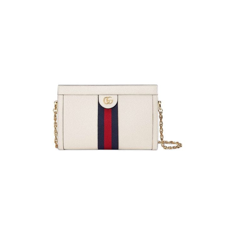 Gucci Ophidia Small Shoulder Bag White