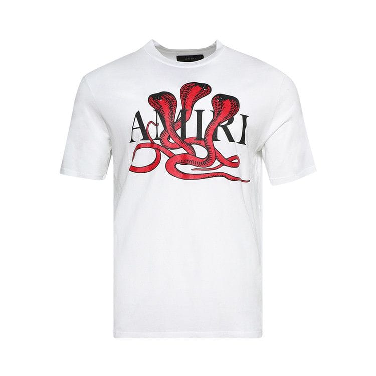 Amiri Snake T-Shirt White/Red