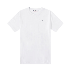 Off-White Arrows Logo Print T-Shirt White