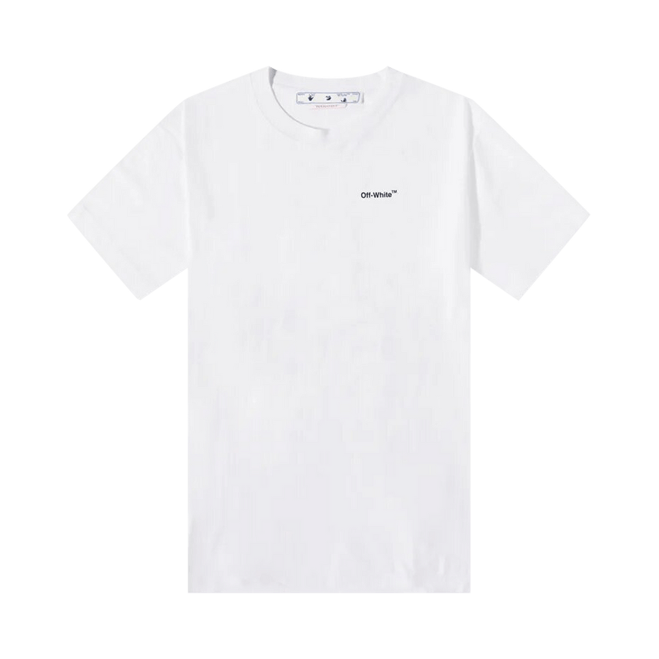 Off-White Arrows Logo Print T-Shirt White