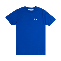 Off-White Logo Slim T-Shirt Blue
