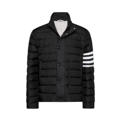 Thom Browne Lightweight Downfill 4 Bar Jacket Black