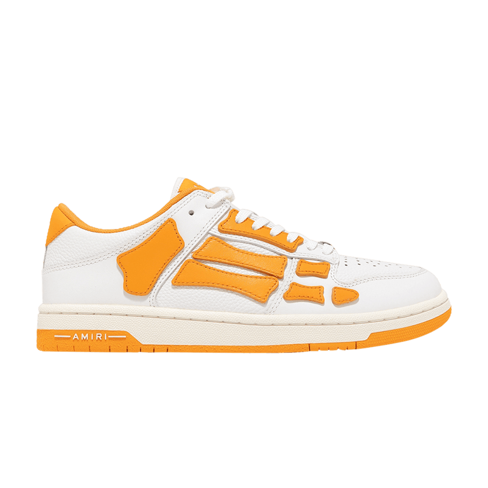 Amiri Skel Top Low White Orange