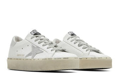 Golden Goose Hi Star White Silver Womens