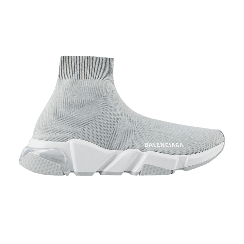 Balenciaga Speed Clear Sole Grey Womens