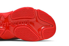 Balenciaga Triple S Allover Logo Red