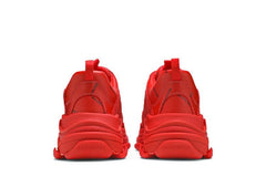 Balenciaga Triple S Allover Logo Red