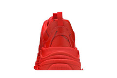 Balenciaga Triple S Allover Logo Red