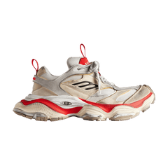 Balenciaga Cargo Worn-Out Beige Red