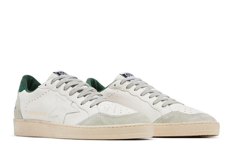 Golden Goose Ball Star White Ice Green