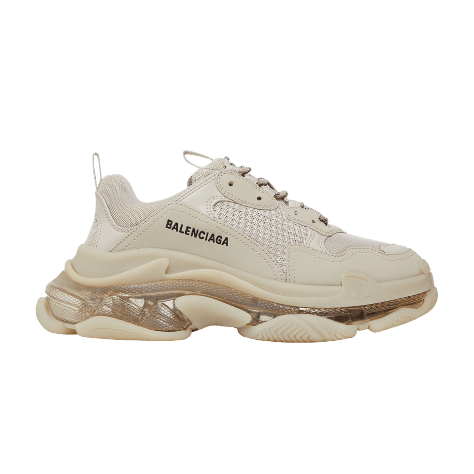 Balenciaga Triple S Clear Sole Beige (Women's)