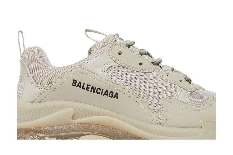 Balenciaga Triple S Clear Sole Beige (Women's)