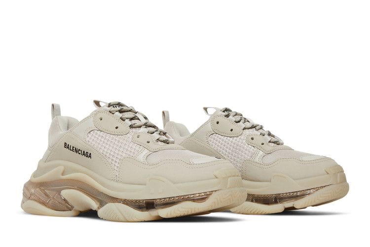 Balenciaga Triple S Clear Sole Beige (Women's)