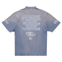 Balenciaga T-Shirt Washed Blue
