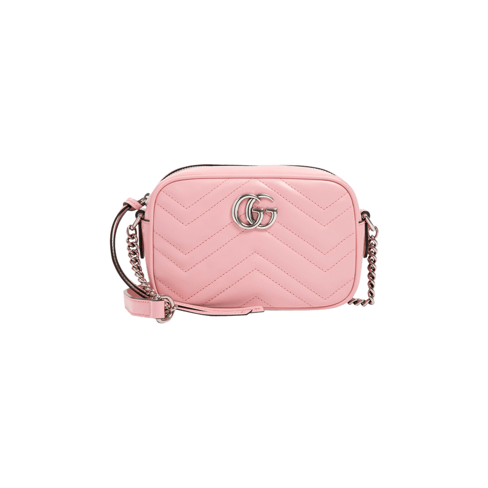 Gucci GG Marmont Matelassé Mini Bag Wild Rose