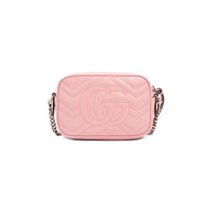 Gucci GG Marmont Matelassé Mini Bag Wild Rose