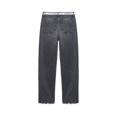 Balenciaga Logo Waistband Pants Black/White