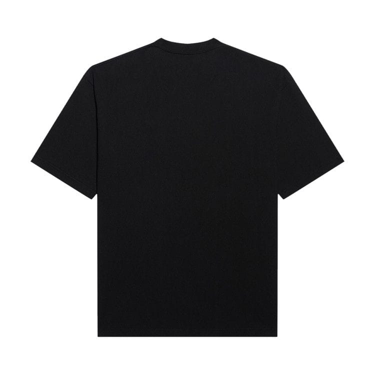 Balenciaga Mens BB Pixel Medium Fit T-Shirt Black