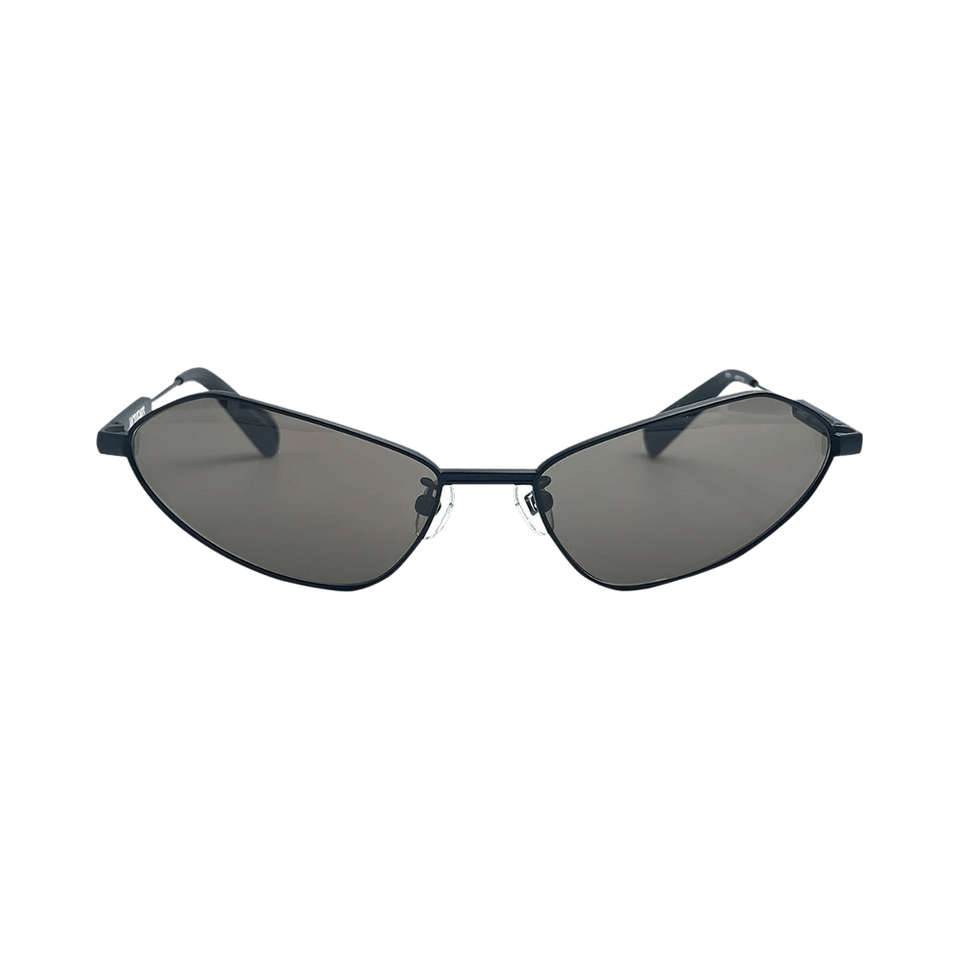 Jacquemus x Linda Farrow Bambino Metal Sunglasses Matt Black/Grey
