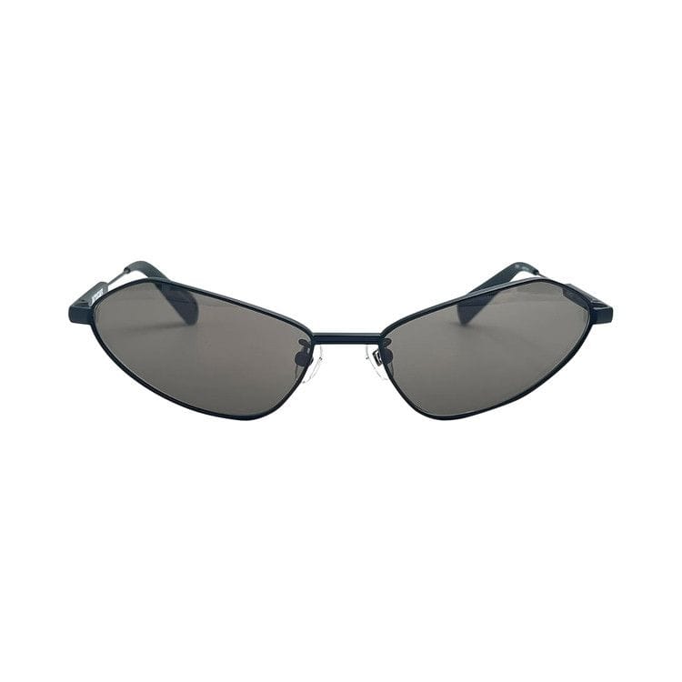 Jacquemus x Linda Farrow Bambino Metal Sunglasses Matt Black/Grey
