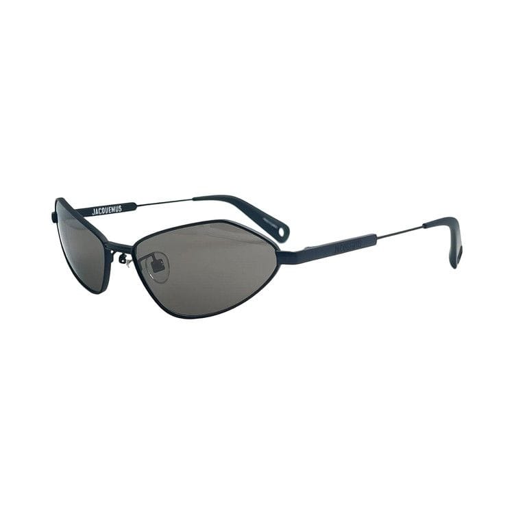 Jacquemus x Linda Farrow Bambino Metal Sunglasses Matt Black/Grey