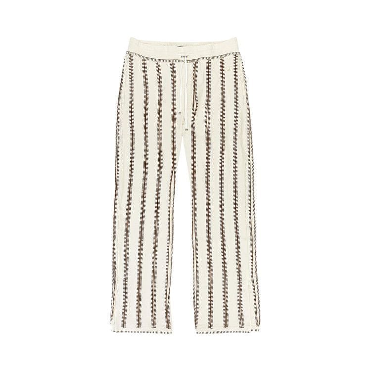Amiri Stitch Flare Track Pants Alabaster