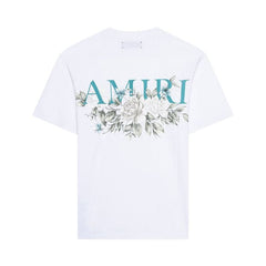 Amiri Floral Logo T-Shirt White