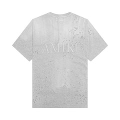 Amiri Shotgun Embroidered T-Shirt Grey
